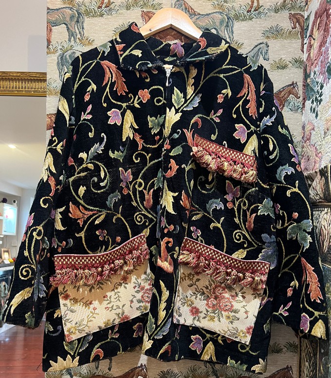 Upcycled Vintage Tapestry Jacket from MPIRA