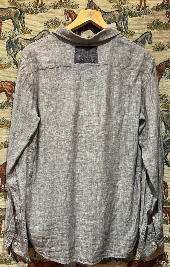 Upcycled Linen Shirt from MPIRA