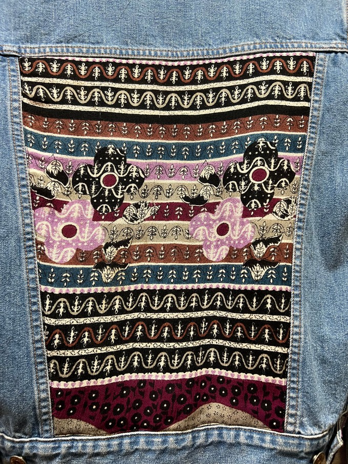 Upcycled Denim Jacket from MPIRA