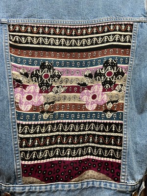 Upcycled Denim Jacket from MPIRA