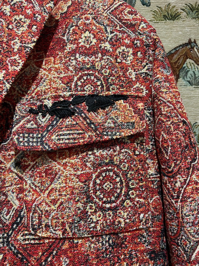 Upcycled Tapestry Jacket from MPIRA
