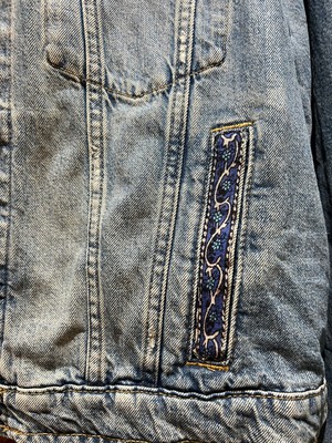 Upcycled Denim Jacket from MPIRA