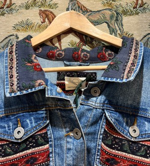 Upcycled Denim Jacket from MPIRA