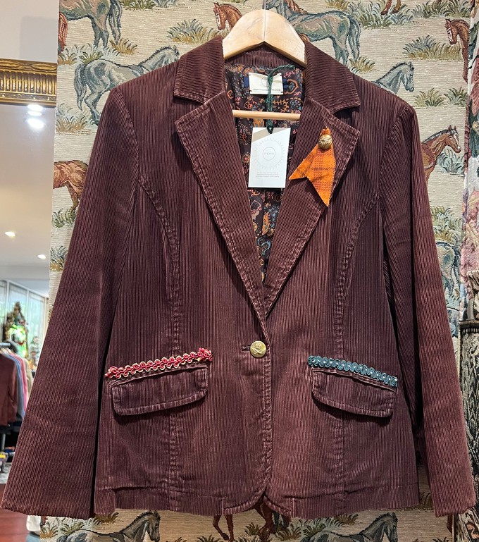 Upcycled Corduroy Blazer from MPIRA