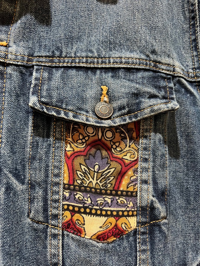 Upcycled Denim Jacket from MPIRA