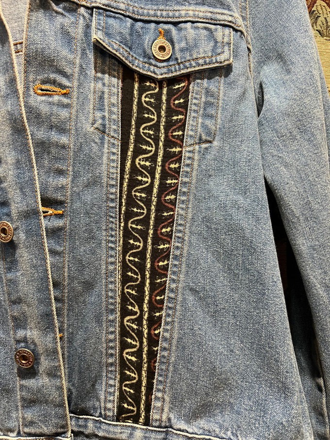 Upcycled Denim Jacket from MPIRA