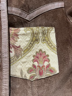 Upcycled Vintage Suede Jacket from MPIRA