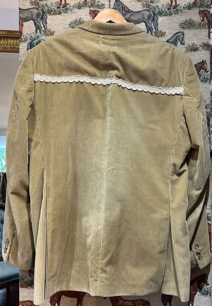 Upcycled Corduroy Blazer from MPIRA