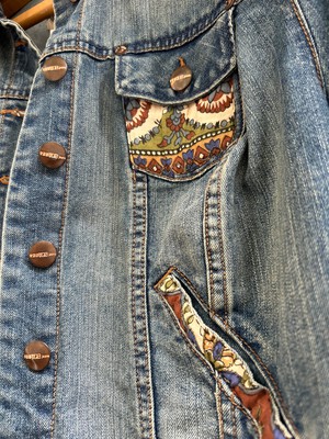 Upcycled denim jacket from MPIRA