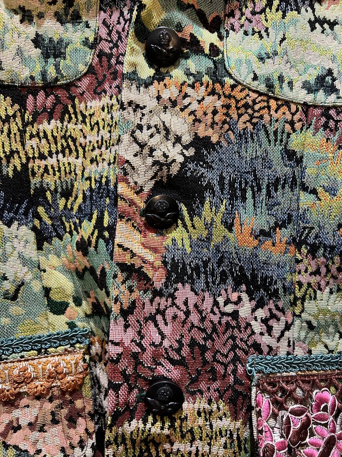 Upcycled Tapestry Jacket from MPIRA