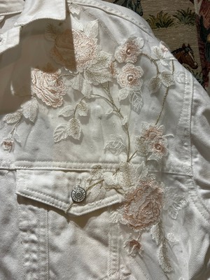 Upcycled White Denim Jacket from MPIRA