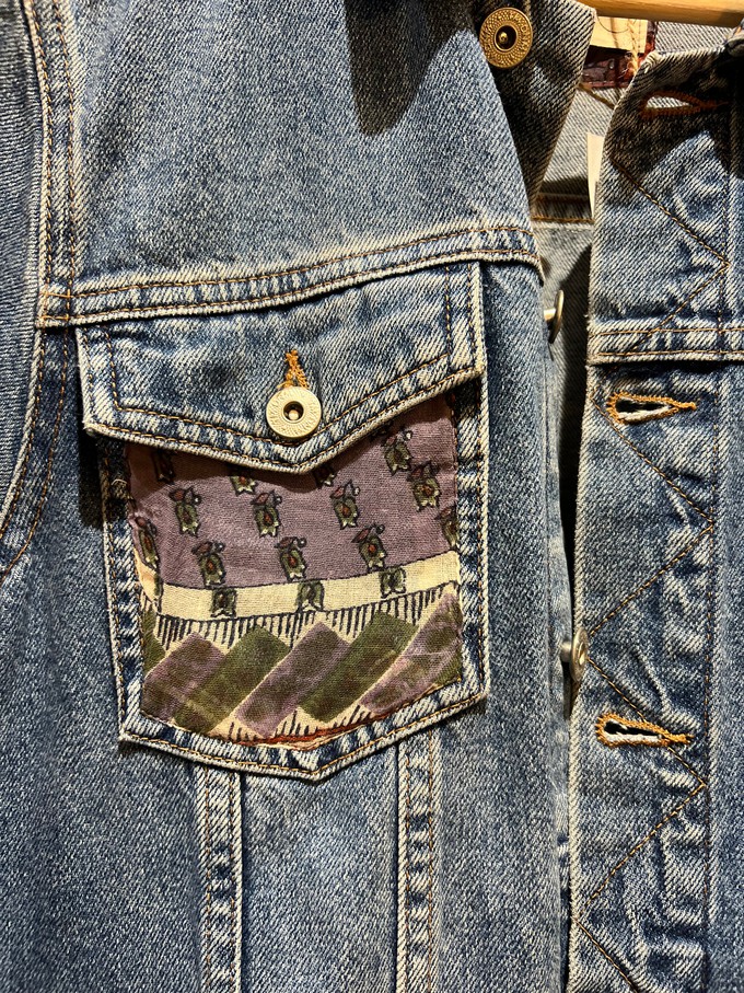 Upcycled Denim Jacket from MPIRA