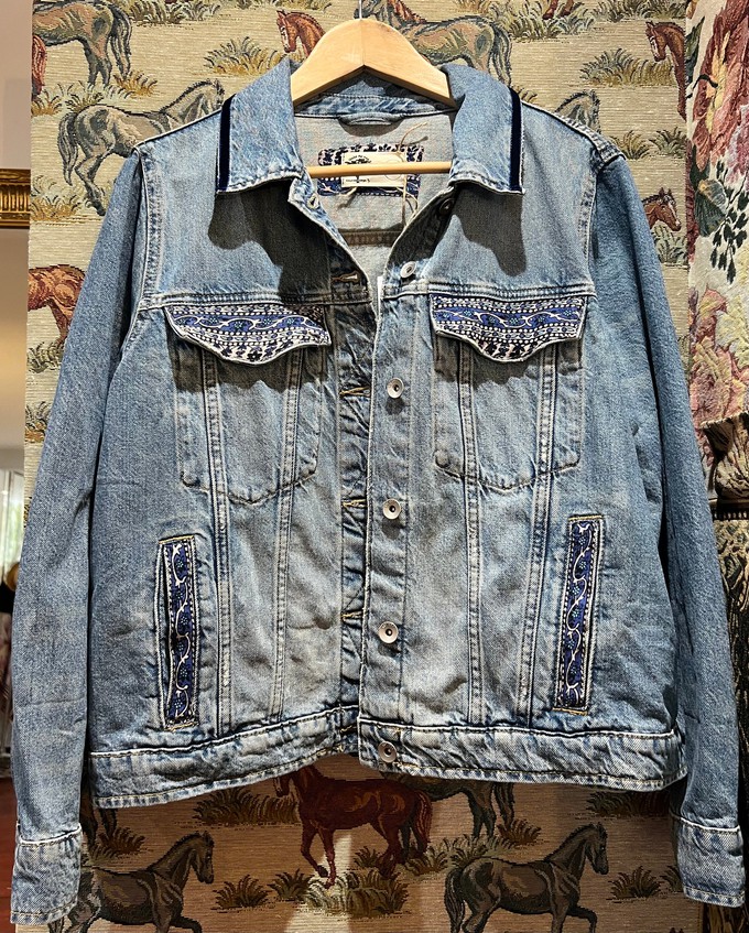 Upcycled Denim Jacket from MPIRA