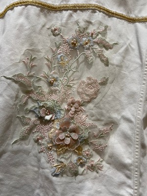 Upcycled White Denim Jacket from MPIRA