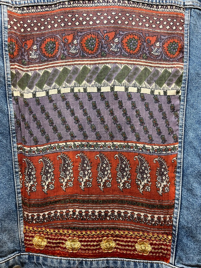 Upcycled Denim Jacket from MPIRA