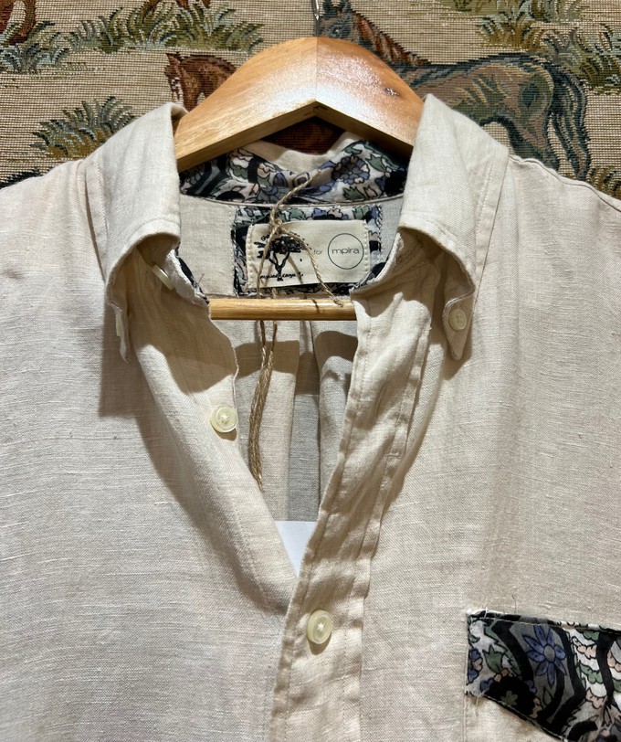 Upcycled Linen Shirt from MPIRA