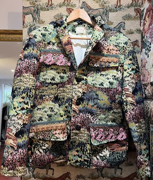 Upcycled Tapestry Jacket from MPIRA