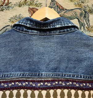 Upcycled Denim Jacket from MPIRA