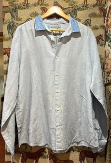 Upcycled Linen Shirt via MPIRA