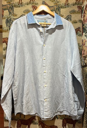 Upcycled Linen Shirt from MPIRA