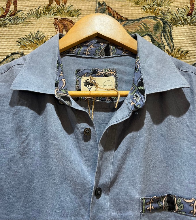 Upcycled Linen Shirt from MPIRA