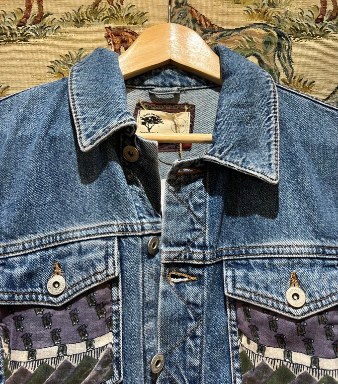Upcycled Denim Jacket from MPIRA