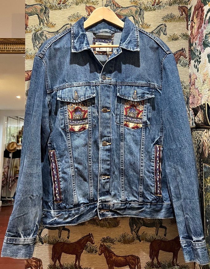 Upcycled Denim Jacket from MPIRA