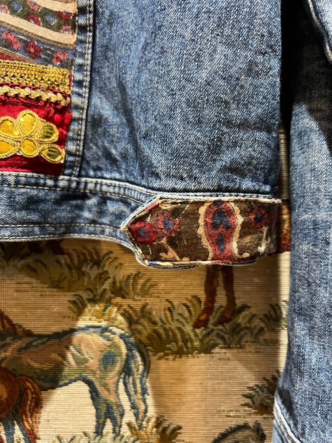 Upcycled Denim Jacket from MPIRA