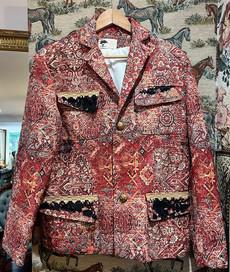 Upcycled Tapestry Jacket via MPIRA