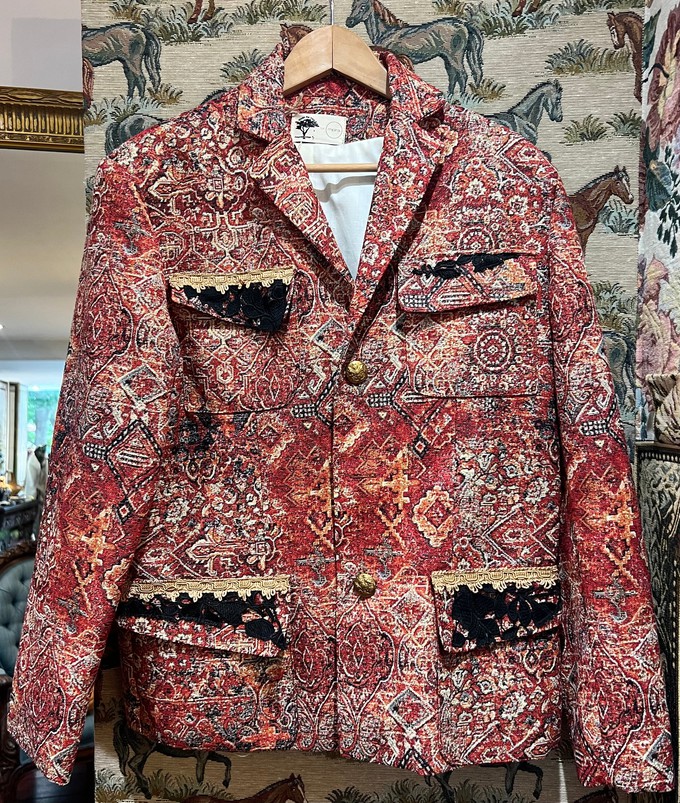 Upcycled Tapestry Jacket from MPIRA
