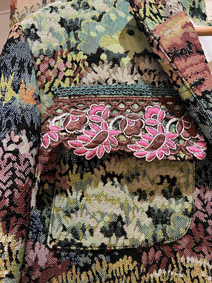 Upcycled Tapestry Jacket from MPIRA