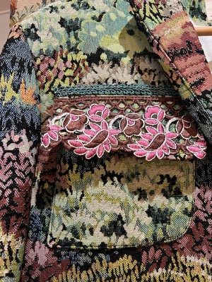 Upcycled Tapestry Jacket from MPIRA