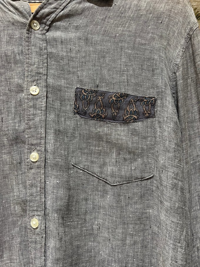 Upcycled Linen Shirt from MPIRA