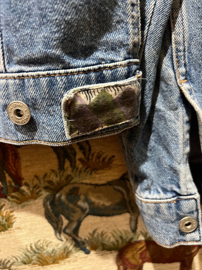 Upcycled Denim Jacket from MPIRA