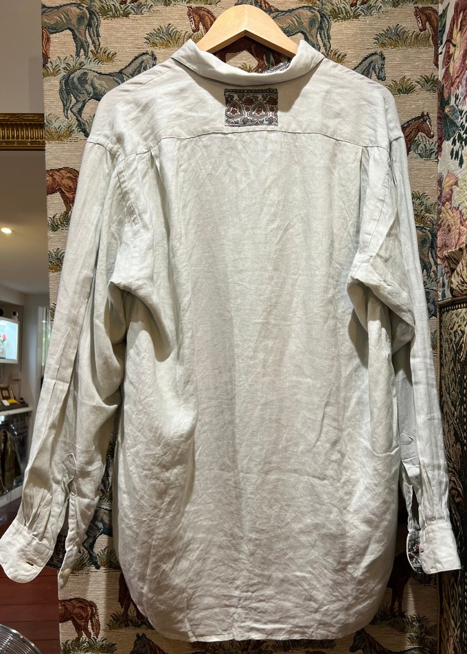 Upcycled Linen Shirt from MPIRA
