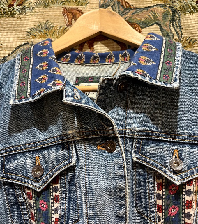 Upcycled Denim Jacket from MPIRA