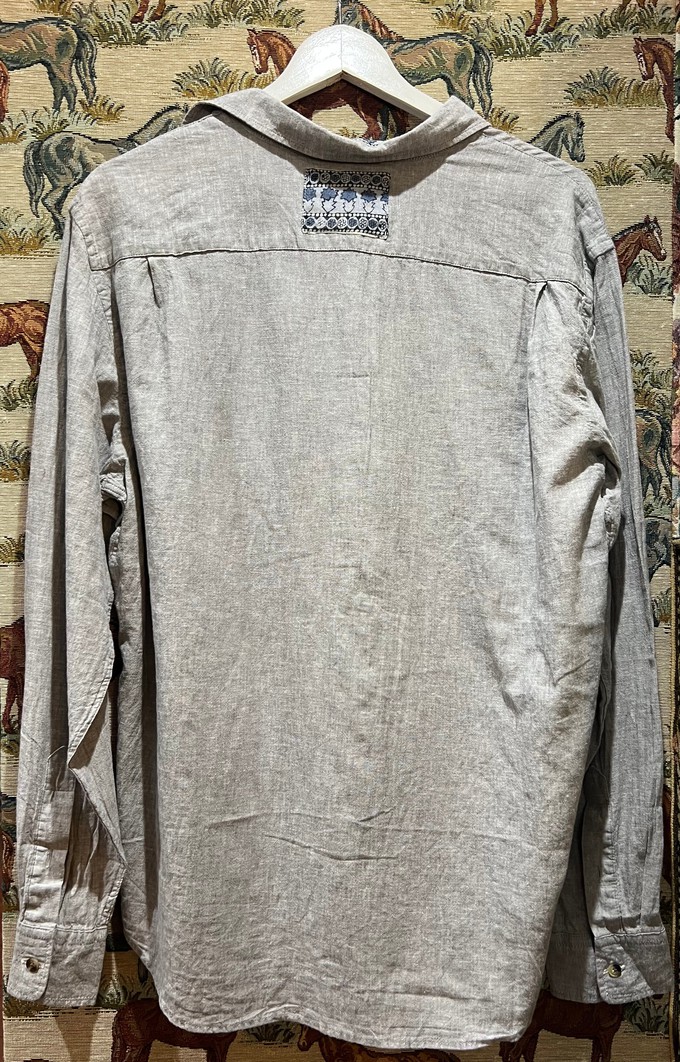 Upcycled Linen Shirt from MPIRA