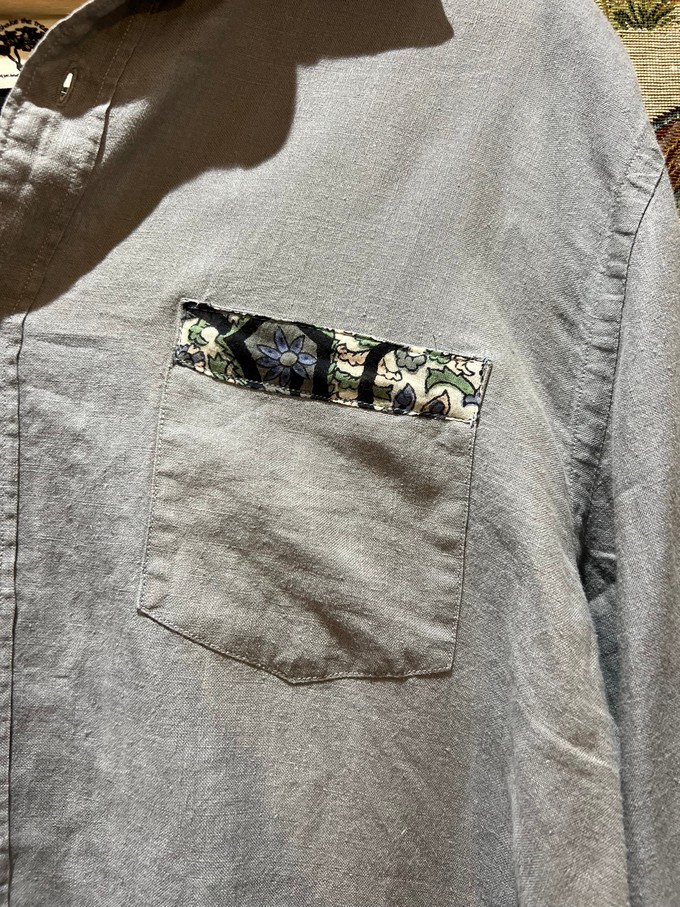 Upcycled Linen Shirt from MPIRA