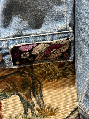 Upcycled Denim Jacket from MPIRA