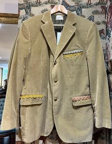 Upcycled Corduroy Blazer via MPIRA