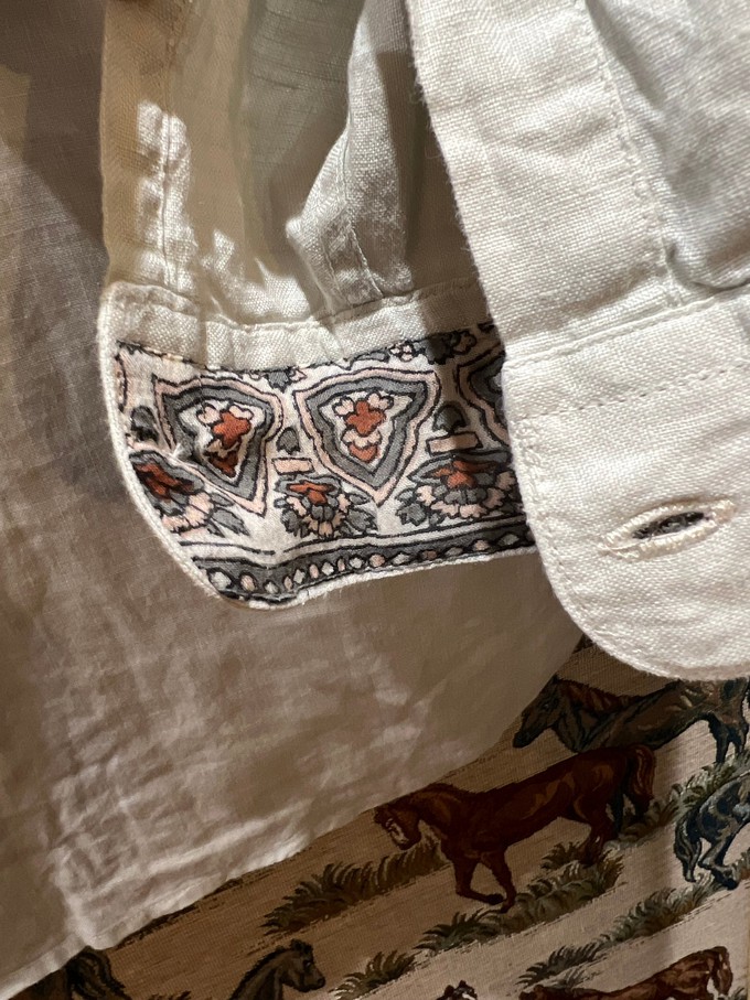 Upcycled Linen Shirt from MPIRA