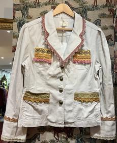 Fabulous Corduroy Blazer With Vintage Trims via MPIRA