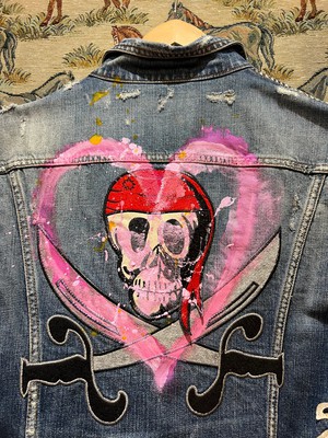 Upcycled Denim Waistcoat from MPIRA