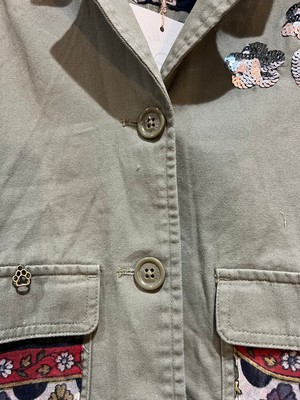 Upcycled Kids Utility Jacket from MPIRA
