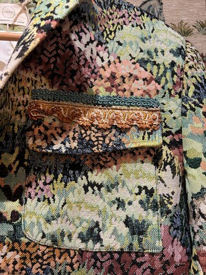 Upcycled Tapestry Jacket from MPIRA