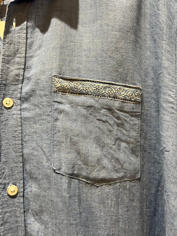 Upcycled Linen Shirt from MPIRA