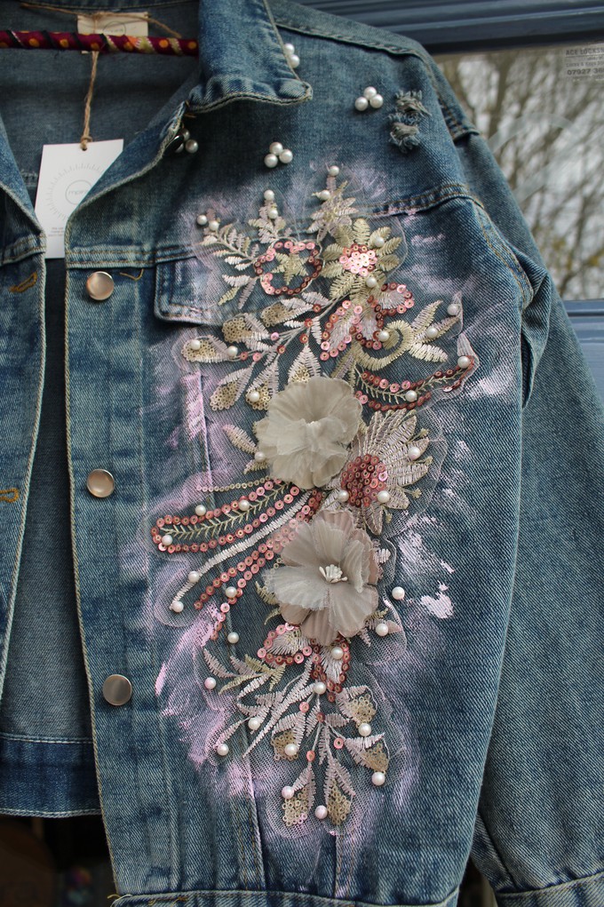 Upcycled Denim Jacket from MPIRA