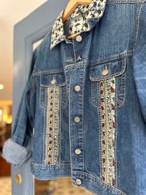 Upcycled Denim Jacket from MPIRA