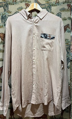 Upcycled Linen Shirt from MPIRA