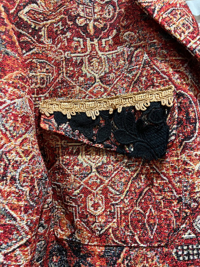 Upcycled Tapestry Jacket from MPIRA